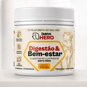 ZAMPAS HERO suplemento vitamínico completo para cães 250g sabor frango